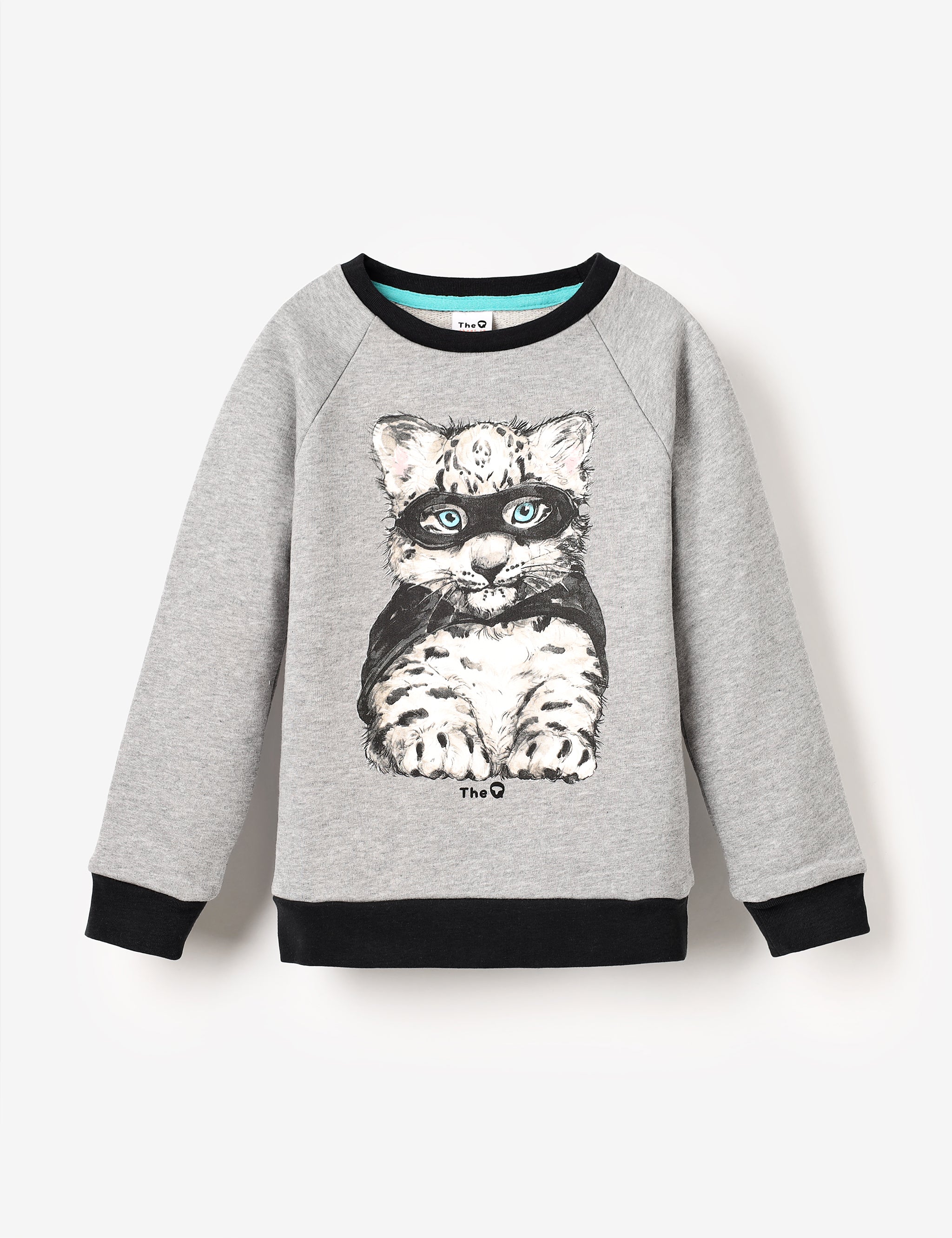 Organic Cosy Terry Jumper - Super Leopard