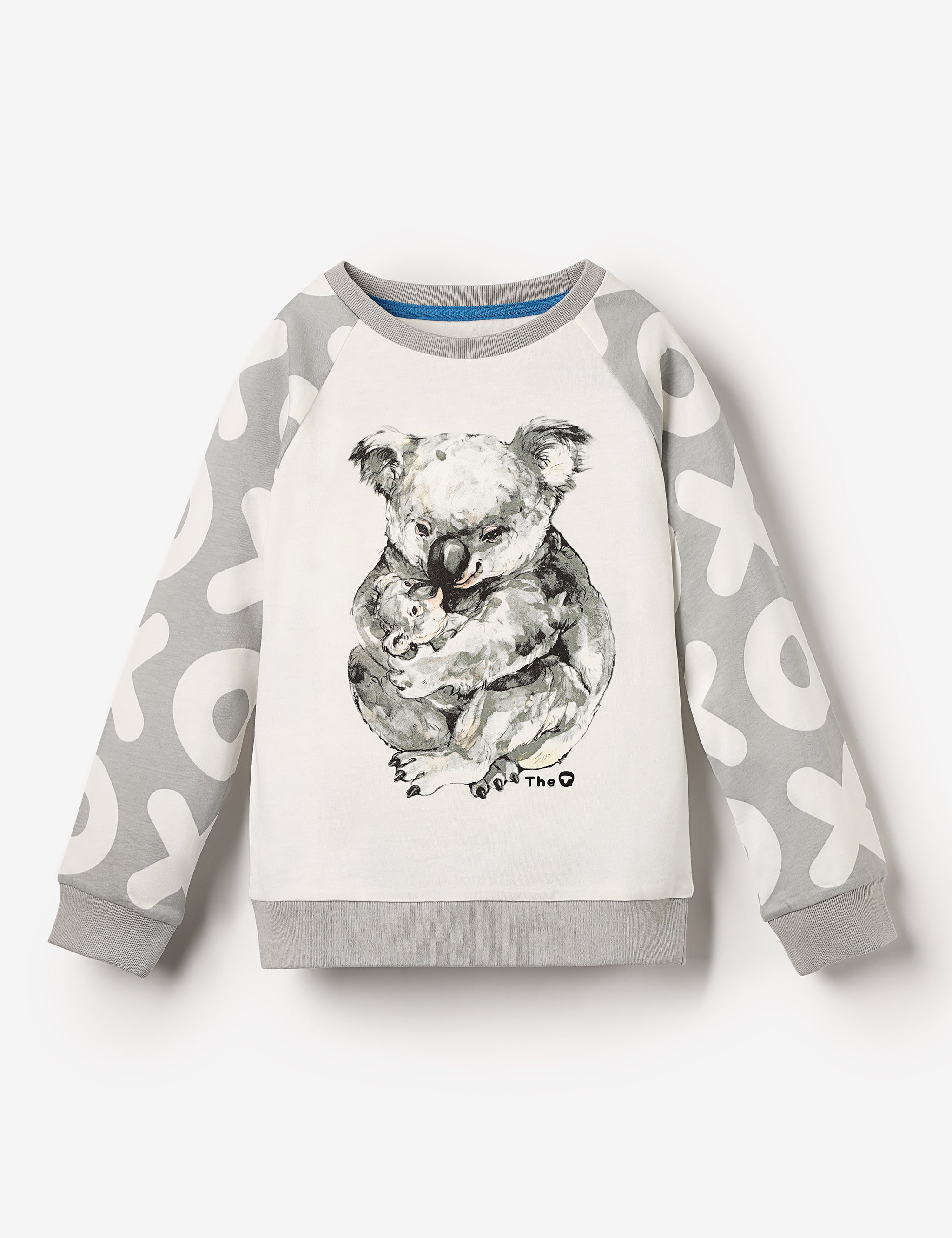 Organic LS Raglan Tee - Koala Cuddle