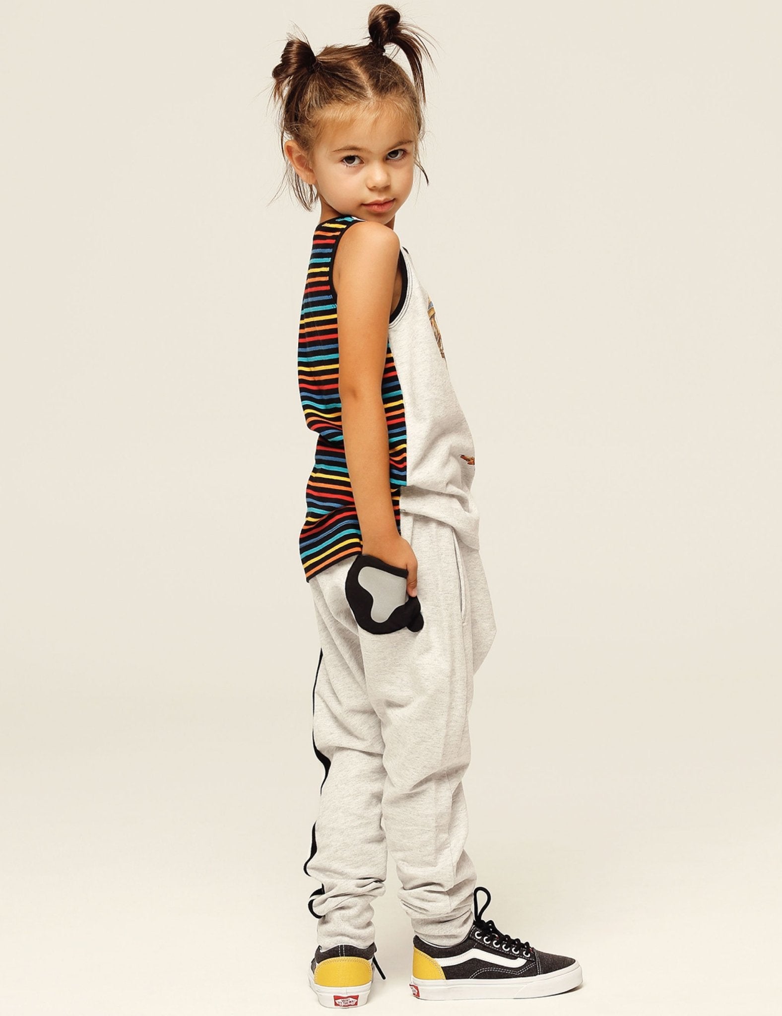 Terry Joggers - Grey Marl - The QT