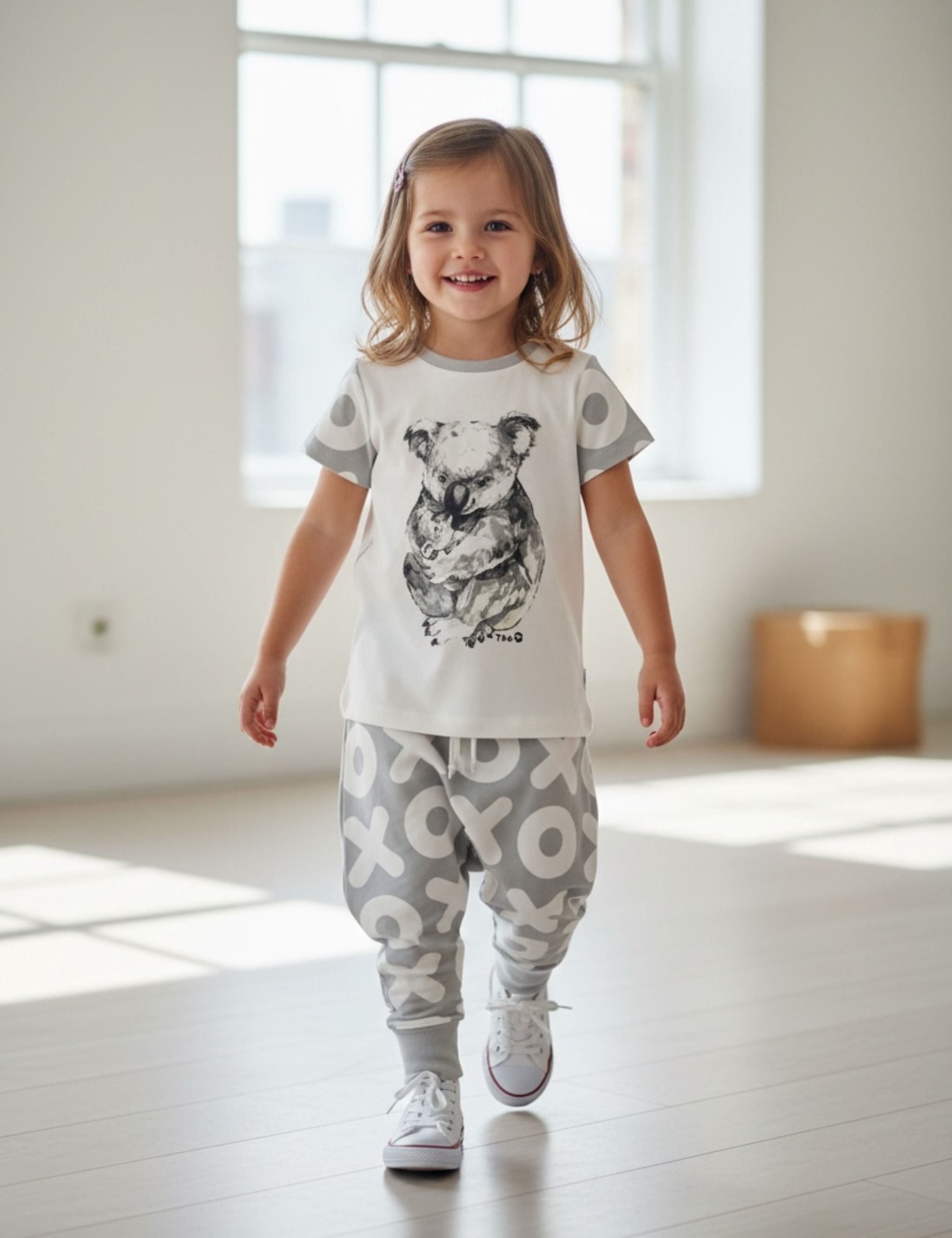 Organic Classic Tee - Koala Cuddle