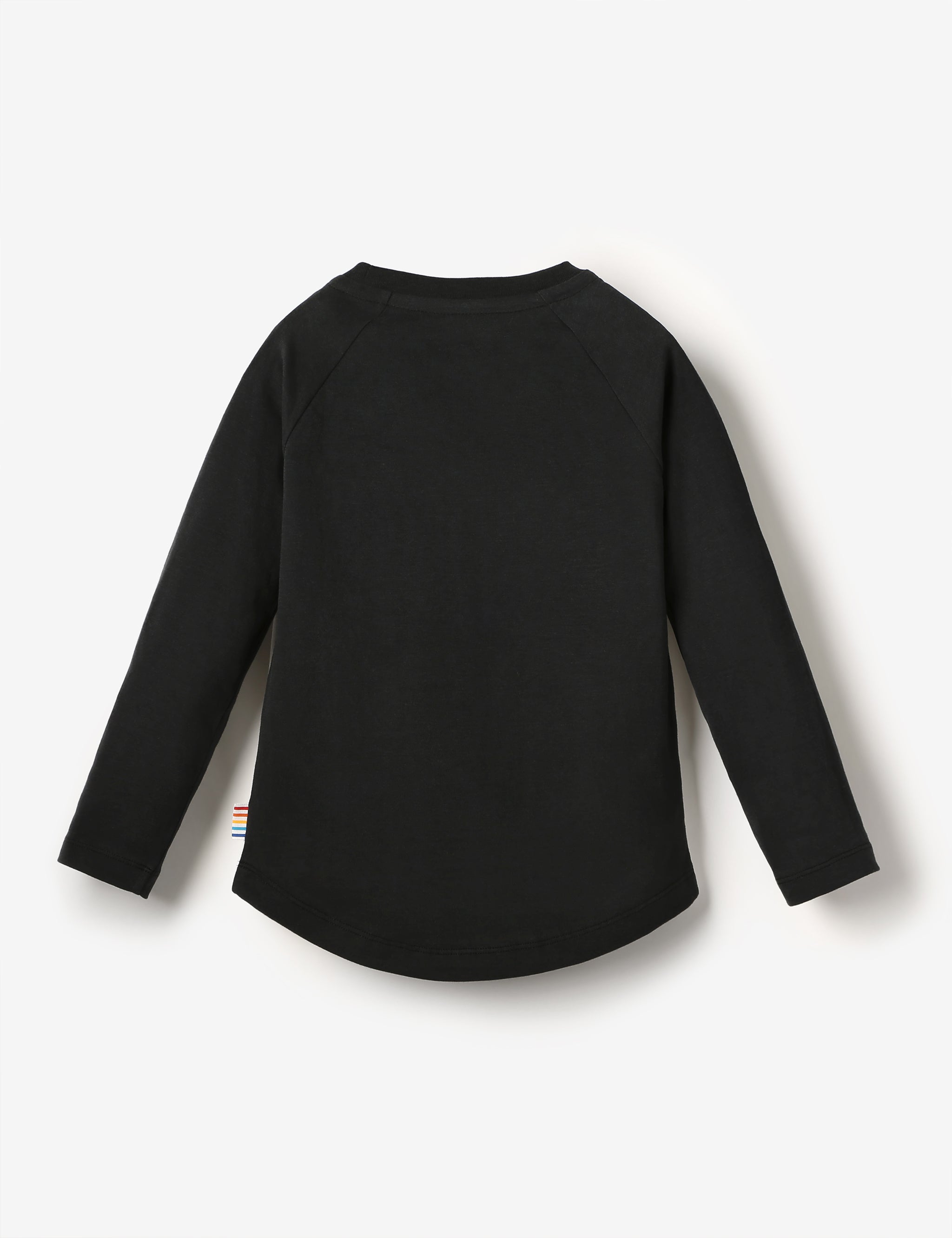 Organic LS Hi-Lo Raglan Tee - Penguin Cuddle