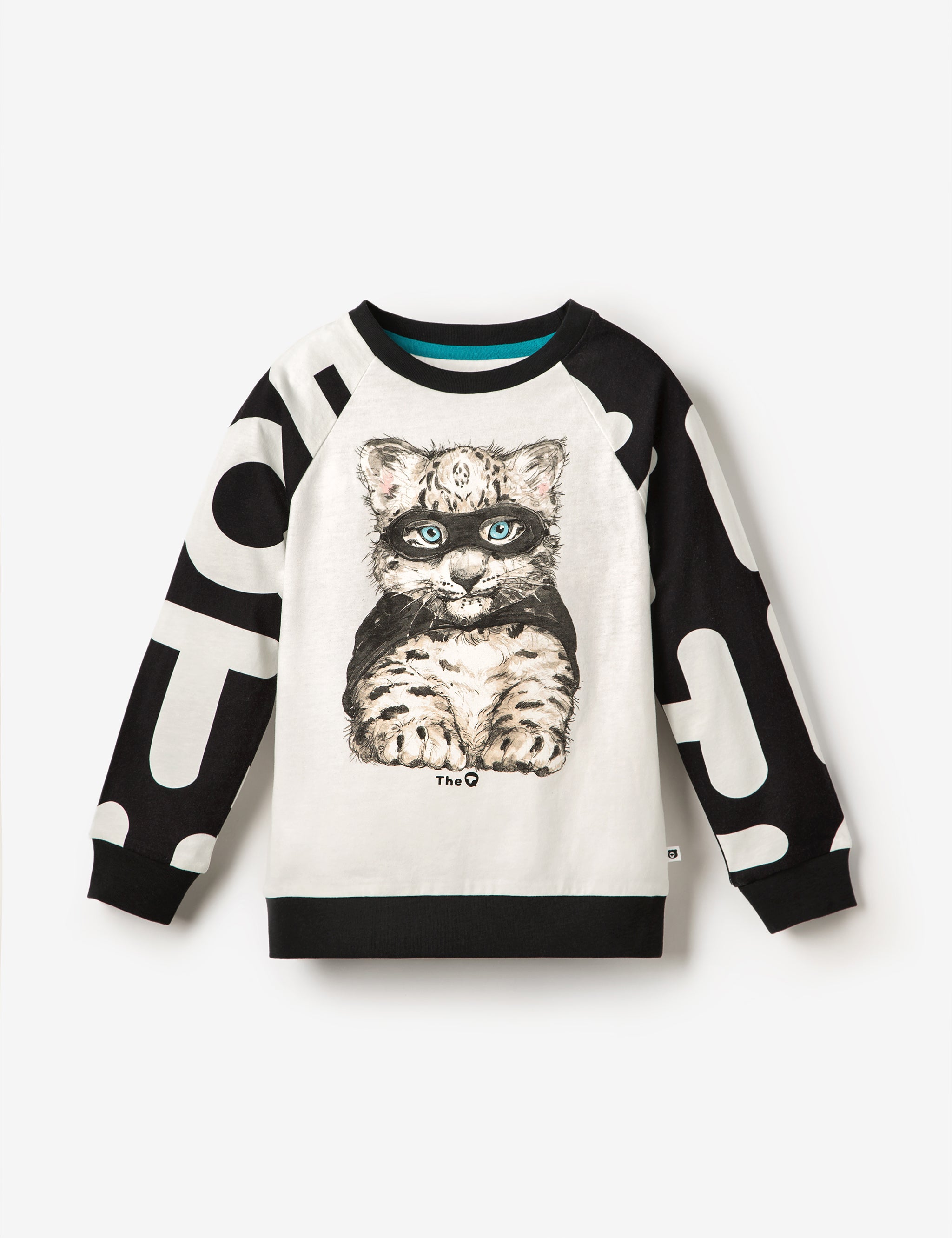 Organic LS Raglan Tee - Super Leopard