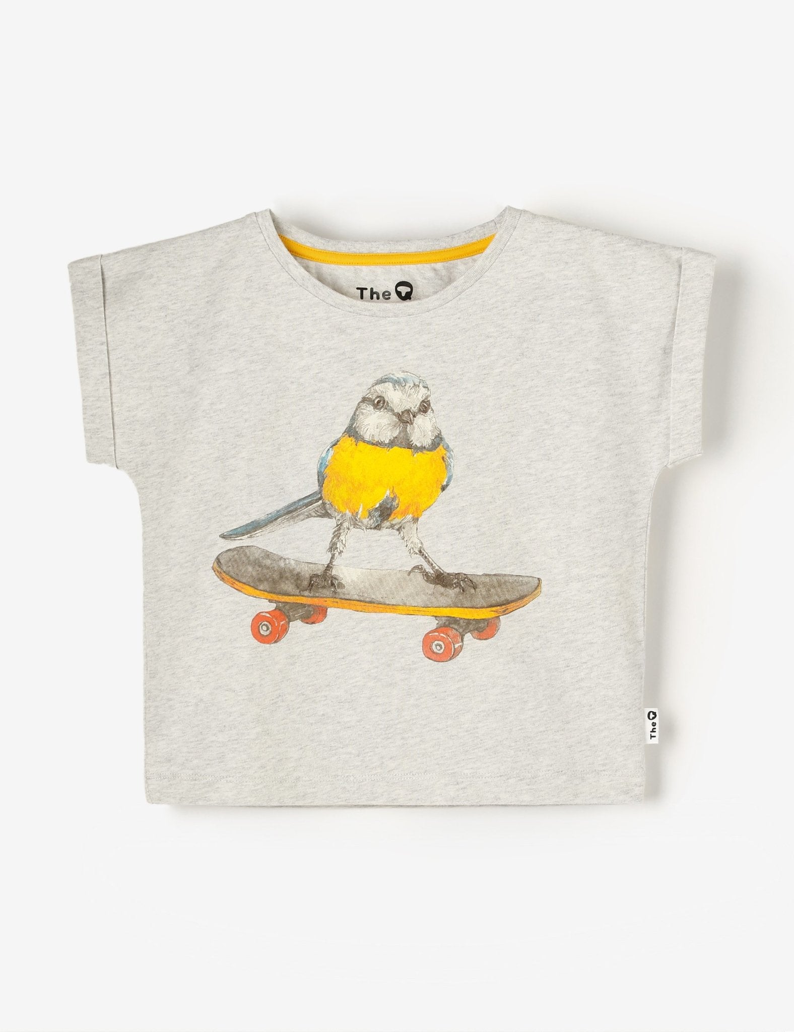 Cap Sleeve Tee - Skateboard Birdie - The QT